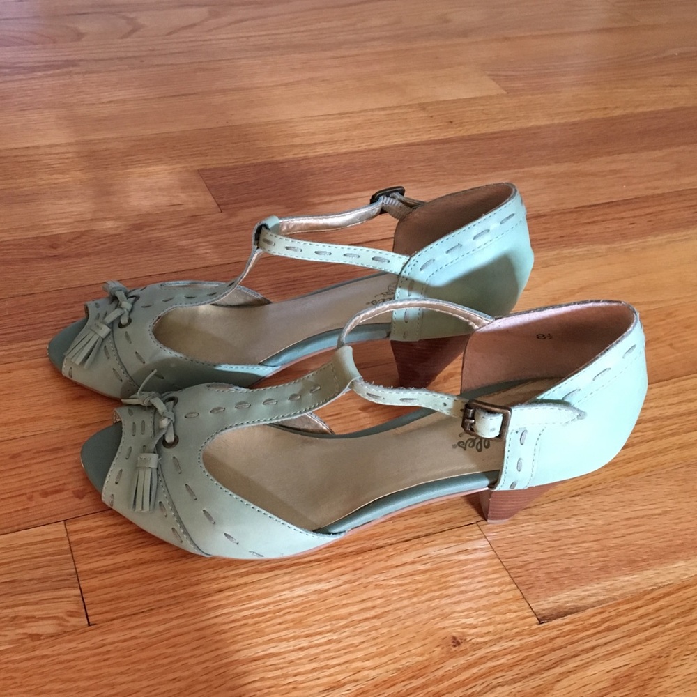 Seychelles Mary Janes (“Spycam Kitten heels”)